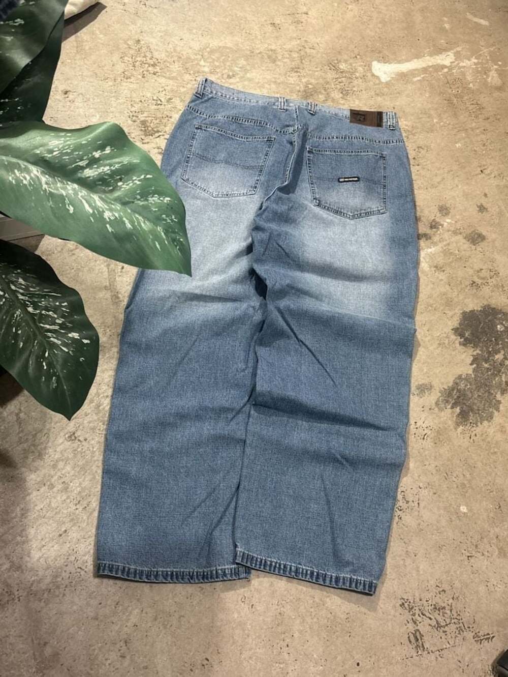 Re:Verb Vintage Y2K Baggy Light Wash Denim Jeans South Pole Style